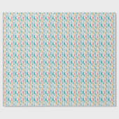 数々のうさぎ漫画 ラッピングペーパー (フラット)