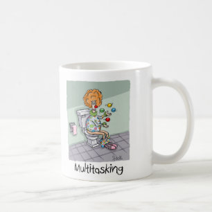 数々のおもしろいピエロ コーヒーマグカップ