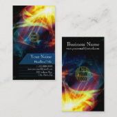 数々のでサイケデリックな破烈のフラクタルの名刺 名刺 (正面/裏面)