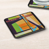 数々のなオレンジコースターセット コースター (左側)