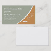 数々のなライン保険 名刺 (正面/裏面)