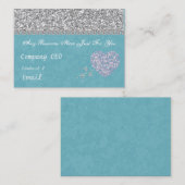 数々のな目的のグリッターの名刺 名刺 (正面/裏面)