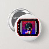 数々のな目的の兵站学モジュール- MPLM 缶バッジ (正面&裏面)
