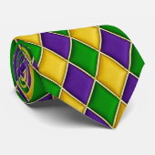 数々のな色のダイヤモンドパターン謝肉祭のタイ ネクタイ (ロール)