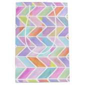 数々ののシェブロン ミディアムペーパーバッグ (正面)