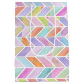 数々ののシェブロン ミディアムペーパーバッグ (裏面)