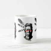 数々のインディアン コーヒーマグカップ (中央)