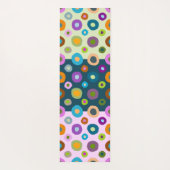 数々のカラフルヨガファンキーマトboho両面 ヨガマット (裏面)