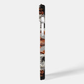 数々のカラーのレザーとレエレガントース素朴 Case-Mate iPhoneケース (裏面 / 左)