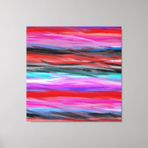 数々のカラーモダン抽象芸術ア絵画ート5 キャンバスプリント