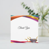 数々のカラー卒業 サンキューカード (スタンド正面)