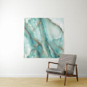 数々のカラー大理石：オニキスのガラス効果 タペストリー (インサイチュ(横))