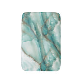 数々のカラー大理石：オニキスのガラス効果 バスマット (正面縦)