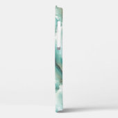 数々のカラー大理石：オニキスのガラス効果 Case-Mate iPhoneケース (裏面 / 左)