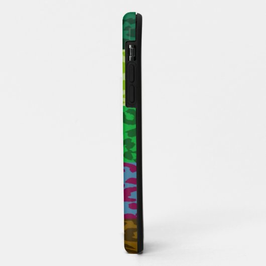 数々のカラーLeopardプリントスキンストライプパターン6 Case-Mate iPhoneケース (裏面/左)