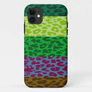 数々のカラーLeopardプリントスキンストライプパターン6 iPhone 11 ケース