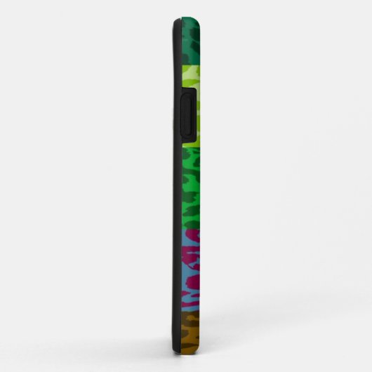 数々のカラーLeopardプリントスキンストライプパターン6 Case-Mate iPhoneケース (裏面/右)