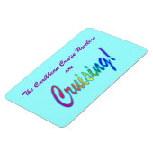 数々のカラーWordカスタムステートルームドアマーカー マグネット (左側)