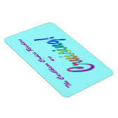 数々のカラーWordカスタムステートルームドアマーカー マグネット (右側)