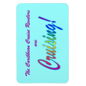 数々のカラーWordカスタムステートルームドアマーカー マグネット (縦)