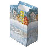 数々のクリスマス市 ミディアムペーパーバッグ (正面アングル)