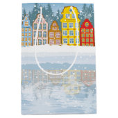 数々のクリスマス市 ミディアムペーパーバッグ (正面)