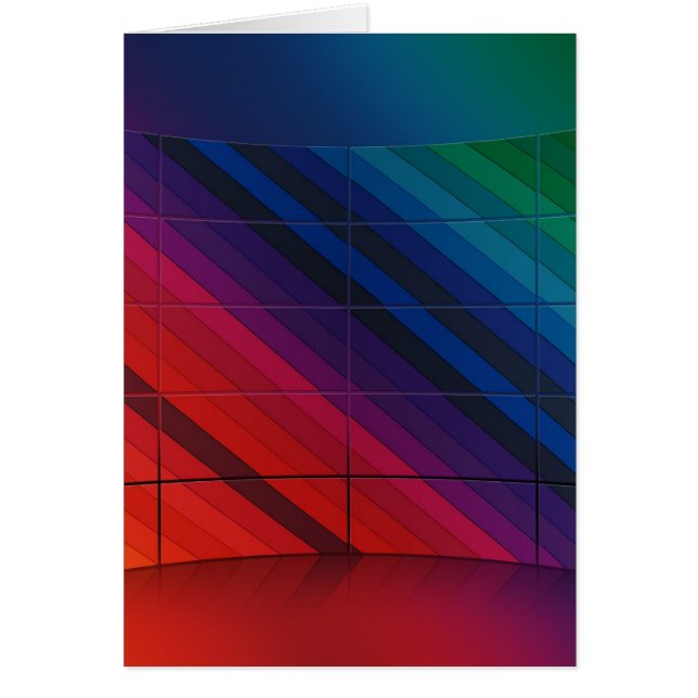 数々のグリッド付きカラー遷移 (正面)