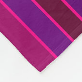 数々のストライプフリースブランケット フリースブランケット (角)