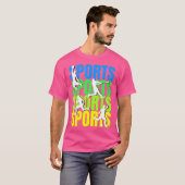 数々のスポーツ愛好家 – バスケットボール野球協会 Tシャツ (正面フル)