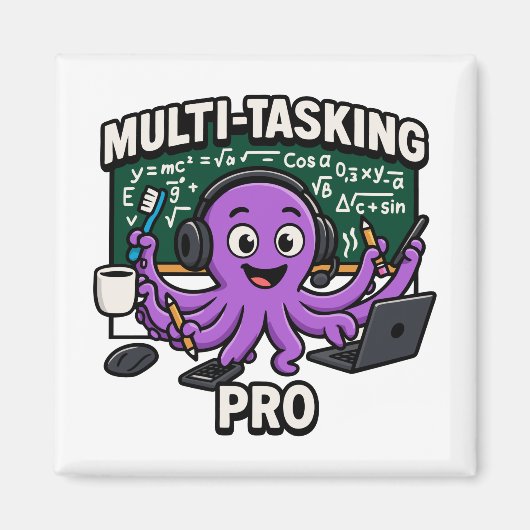 数々のタスキングOctopus Classroom Learner Pro マグネット (正面)