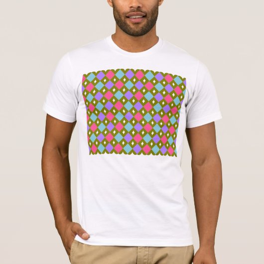 数々のハニカムメンティー Tシャツ (正面)