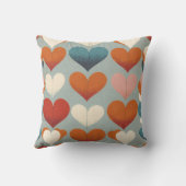 数々のハート | クッション (裏面)