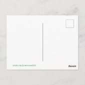 数々のハート ポストカード (裏面)