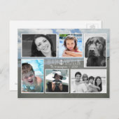 数々のフォトバケーション写真ホリデーポストカード シーズンポストカード (正面/裏面)