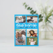 数々のフォトファミリーの新年の挨拶 シーズンポストカード (スタンド正面)