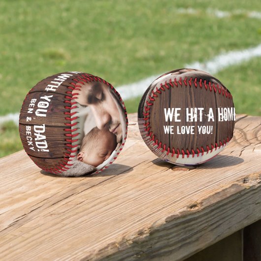 数々のフォトホーム走パパ父の日 野球ボール