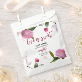 数々のフローラブライダルシャワー フェイバーバッグ