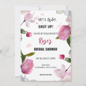 数々のフローラブライダルシャワー 招待状 (正面)