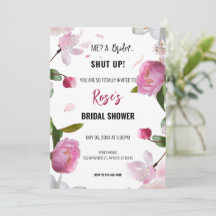 数々のフローラブライダルシャワー