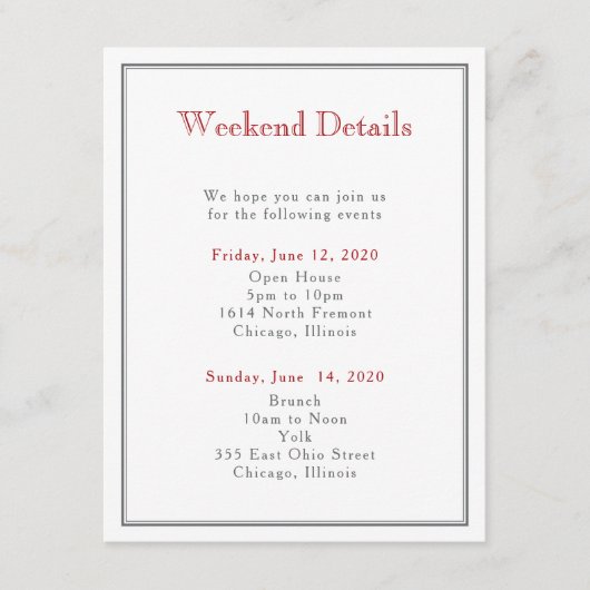 数々のボーダーエンクロージャカードバー(ユダヤ教の)バル・ミツバー エンクロージャーカード (正面)