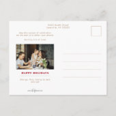 数々のモダン写真 シーズンポストカード (裏面)