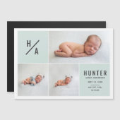 数々のモダン図的誕生発表 (正面/裏面)