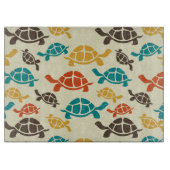 数々の亀 カッティングボード (正面)