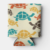 数々の亀 缶クーラー (正面)