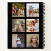 数々の写カスタム真 ノートブック (裏面)