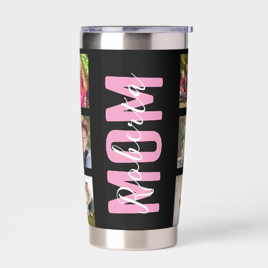 数々の写カスタム真 保温保冷タンブラー (左面)