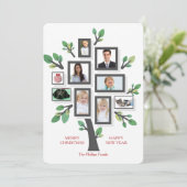 数々の写真の休日カード 招待状 (スタンド正面)