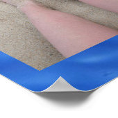 数々の写真パーソナライズされたポスター ポスター (角)