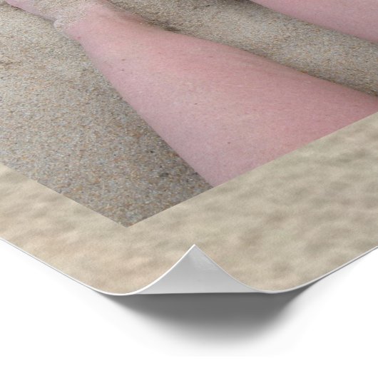 数々の写真パーソナライズされたポスター ポスター (角)