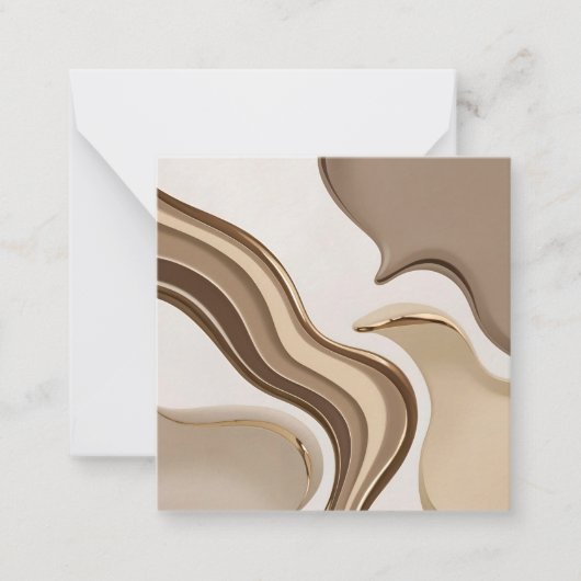 数々の図の目的ノートカースタイリッシュド ノートカード (正面)